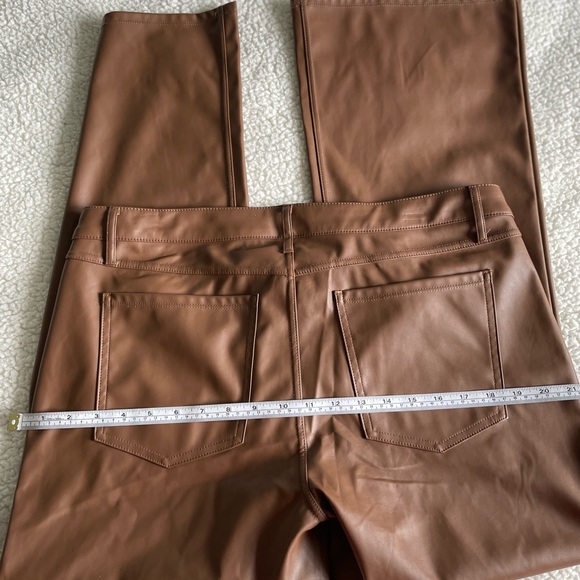 Women’s pleather Pants size 14 - Picture 6 of 9